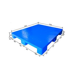 China Good Strength Lightweight Plastic Pallet OEM HDPE Pallets 120x110cm wholesale