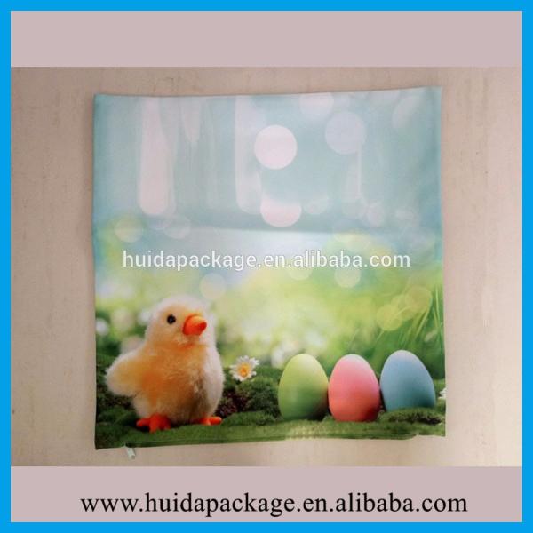 Customized hot popular print promotional polyester cushion cover with/out inner filling for small MOQ n good quality