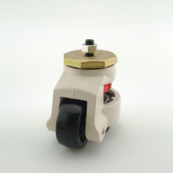 80F/S 500KG Threaded Stem Adjustable Leveling Casters Machine Wheels