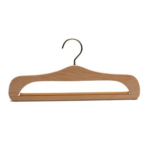 Betterall Superior Quality Rectangle Shape Beech Wood Pant Hanger
