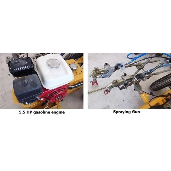 6.5HP Cold Paint Airless Line Striper Parking Lot Striping Tools