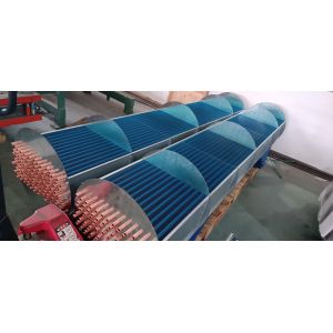 China Compact Aluminum Foil Fin Type Heat Exchanger High Speed Finned Tube Evaporator wholesale