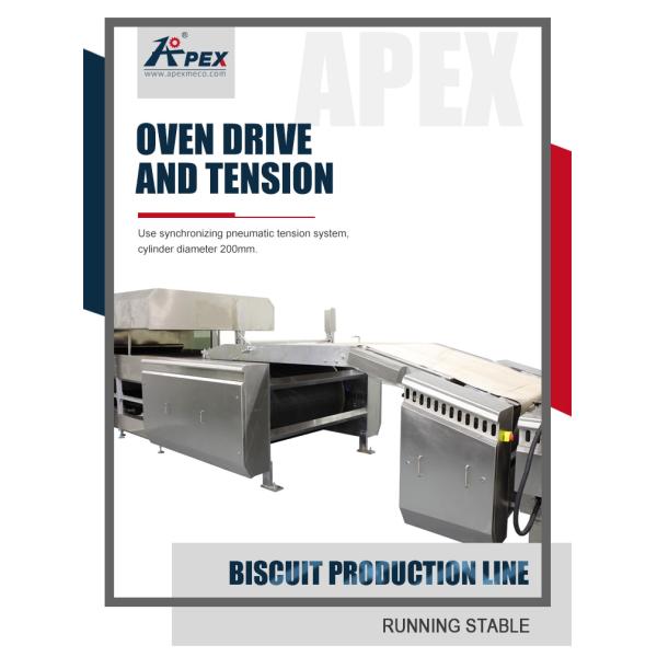 Biscuit Making Assembly Line Steel Conveyor Machine For Food Industry