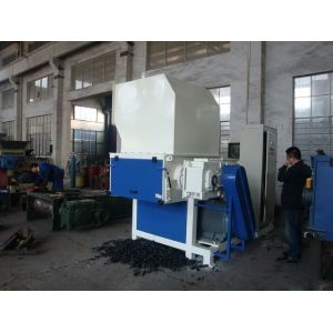 Buy cheap Agricultural Film PLC Control Plastic Shredder Double Shaft Type 45KW Power from wholesalers