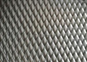 China Hexagonal Expanded Metal Lath Sheet / Aluminium Mesh Gutter Guard Anodized wholesale