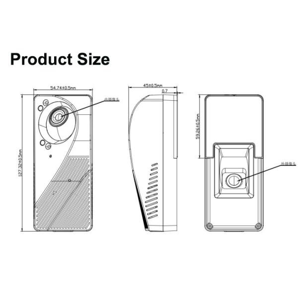 ADAS DMS Camera AHD 1080P Driver Fatigue Smoke Warning Detection Camera For Truck Vehicle School Bus