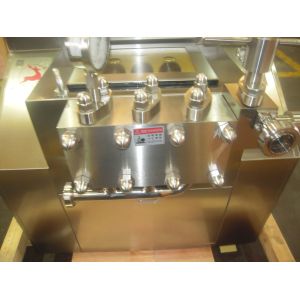 Manual Control Milk Homogenizer Machine 20000L/H 132KW