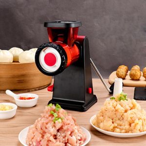 China Kitchen Small Multifunctional Plastic Mince Household Meat Machine Hand Operated wholesale
