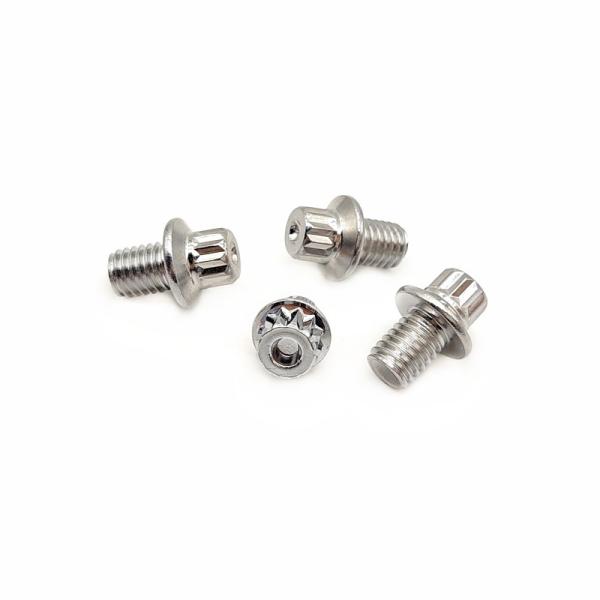 Auto Parts Non Standard Flange Anti Theft Screws Right Hand Thread Direction