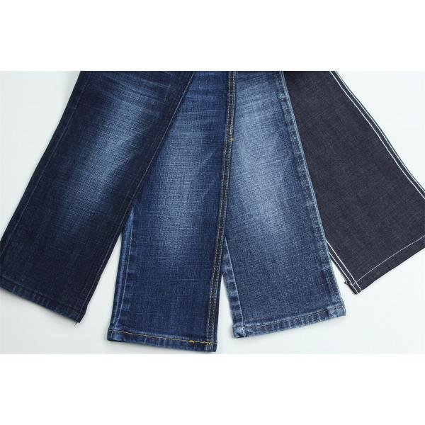 Cross Slub Stretch Denim Fabric For Jeans Cotton Polyester Spandex Denim to South America