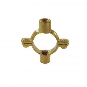 China 15mm To 76mm Brass Pipe Clips For Fixationg PE PEX PVC Pipe wholesale