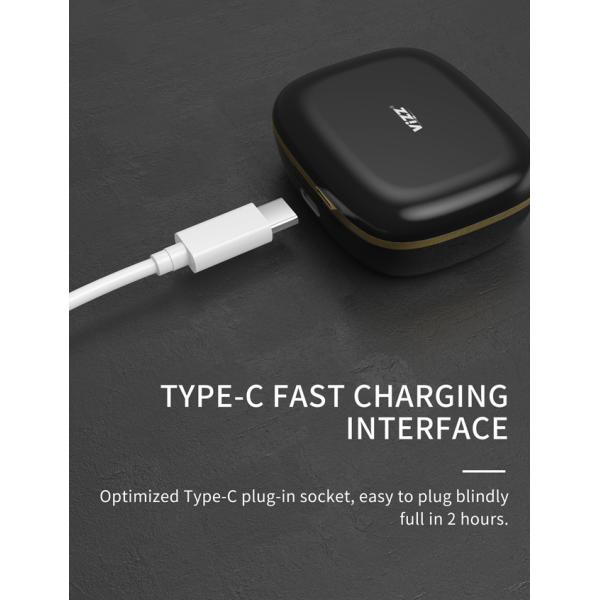 LED Display Sport BT5.0 Invisible In Ear Bluetooth Headphones