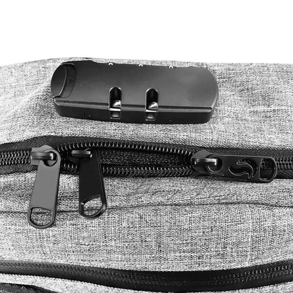 Water Proof Stash Bag with Combo Lock Smell Proof Fanny Pack