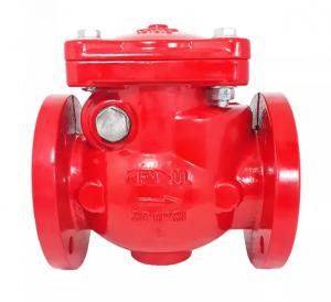 China DN80 Manifold Control Valve Swing Check Valve With Flanged Ends wholesale