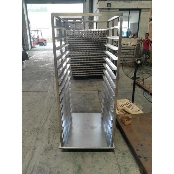 RK Bakeware China Foodservice NSF 15 Tiers MIWI Oven Stainless Steel Baking Tray Trolley