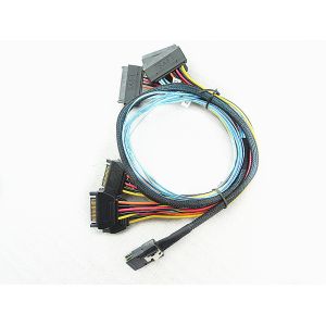 China SFF 8087 To 4x SFF 8482 Internal Serial Attached SCSI Cable wholesale