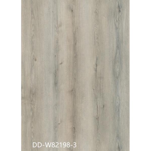 Wood Grain SPC Vinyl Flooring Planks Gray Brown Jump Non Glue GKBM DD-W82198-3