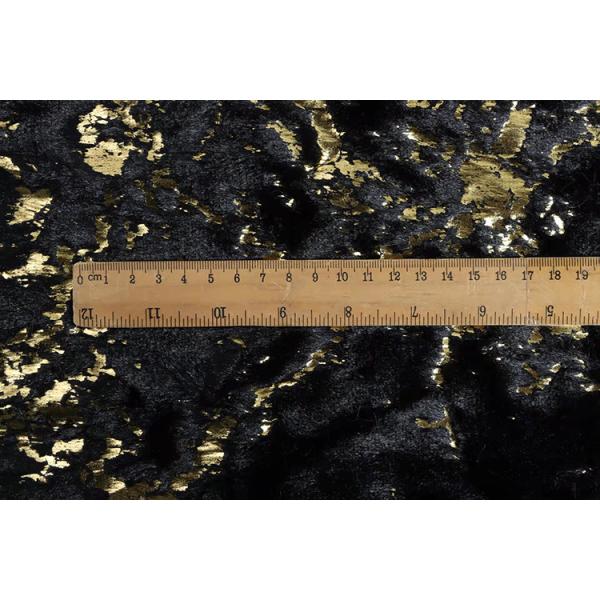 DDP Recycled Free Sample Cheap Wholesale PV Velvet Marble Style Knit White Polyester Hot Stamping Foil Fabric