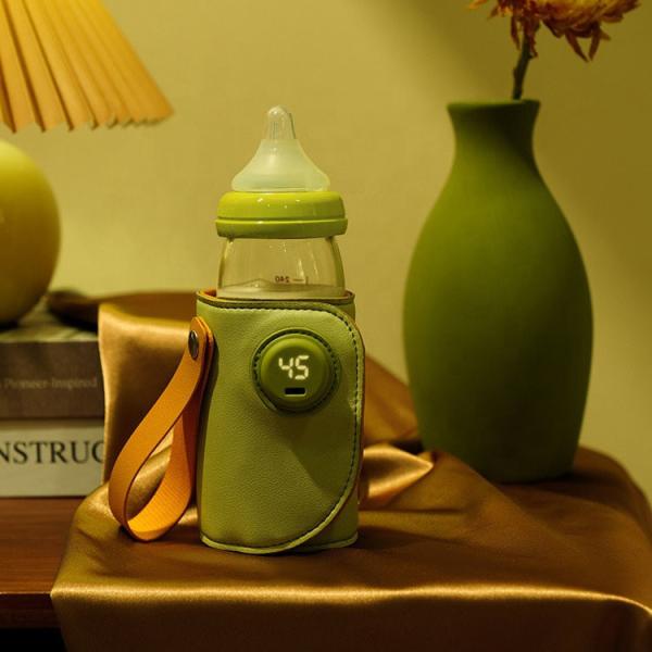Graphene Electric Heater Appliances Baby Bottle Warmer Bag 65 Degree For Milk Sheerfond