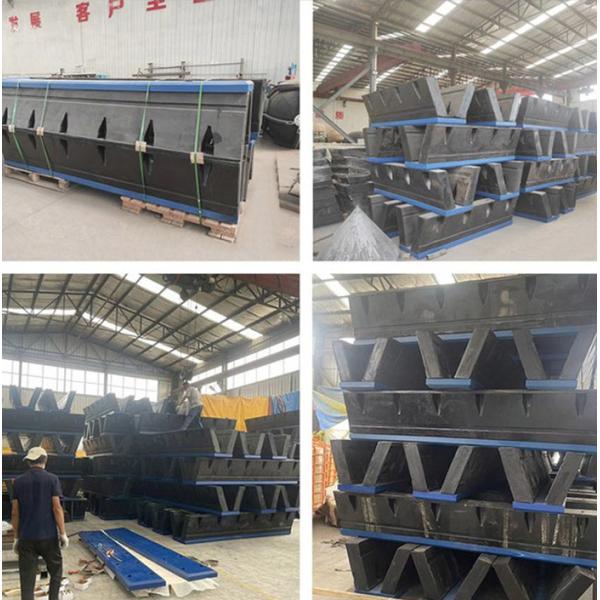 Uv Resistant Dock Rubber Fender High Energy Absorption Low Reaction Force