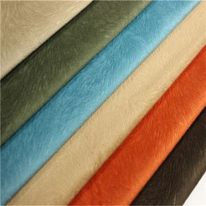 100 Polyester Burnout Sofa Cloth Fabric 28S/32S Customized Color