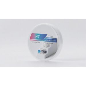 China HT High Strength 1400MPa Zirconia Block for Crown/Bridge 98x10-25mm CAD/CAM Dental Disc wholesale