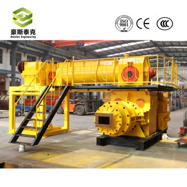 Brick Making Machine 110+200Kw JKY55 Double Stage Vacuum Brick Extruder