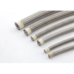 Rake Hose SAE 100R14 - PTFE Braided Hose With Smooth Surface