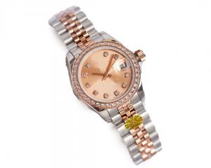 China Time Display Quartz Wrist Clock Band Length 24cm Trendy Watch For Ladies wholesale
