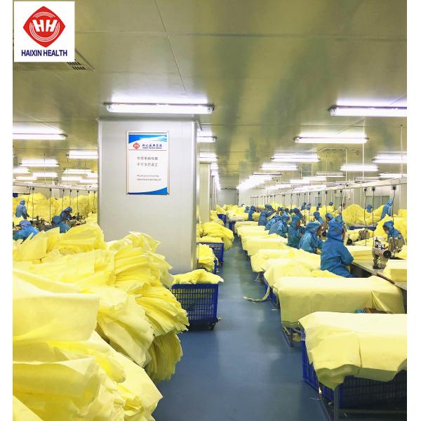 120x85cm Disposable Isolation Gown SMETA Certificate