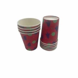 China Food Grade Non Microwaveable Biodegradable Paper Cups Custom Takeaway Coffee Cups wholesale