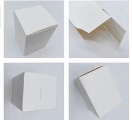 China Customized Small Plain Recycled Paper Gift Box White 10x10x7 Cake Box wholesale
