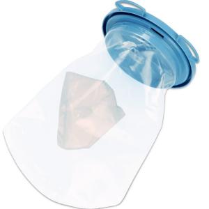 China 500ml Disposable Suction Canister Liners Bag For Medical Waste Liquid Collection wholesale