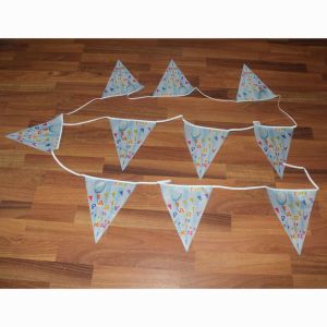 China Party Triangle Flag Bunting &quot;The Party Is Here&quot; wholesale