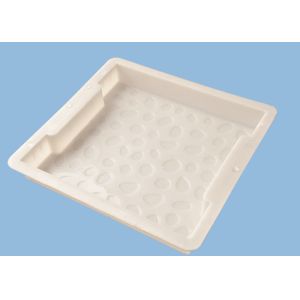 China Practical Plastic Paver Moulds , Clear Text Patterns Paver Block Moulds wholesale