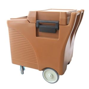 China Hotel Mobile Insulated Ice Caddy With Sliding Cover wholesale