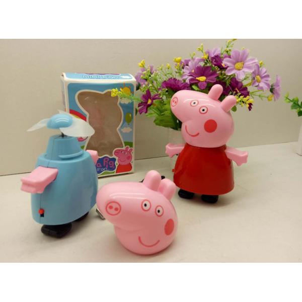 Quality Cartoon pig rechargeable fan, mini usb charging desktop fan gift for sale
