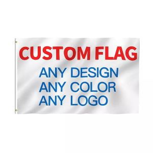 China Digital Printing Custom Polyester Flag Personalized Flags 3x5 OEM wholesale