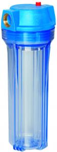 China Sink Water Purifier  Filter Cartridge Housing , Air Release Button Big Blue Housing Water Filter wholesale