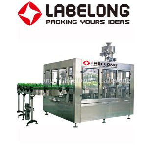 Small Capacity Carbonated Filling Machine , Glass Bottle Soda Filling Machine