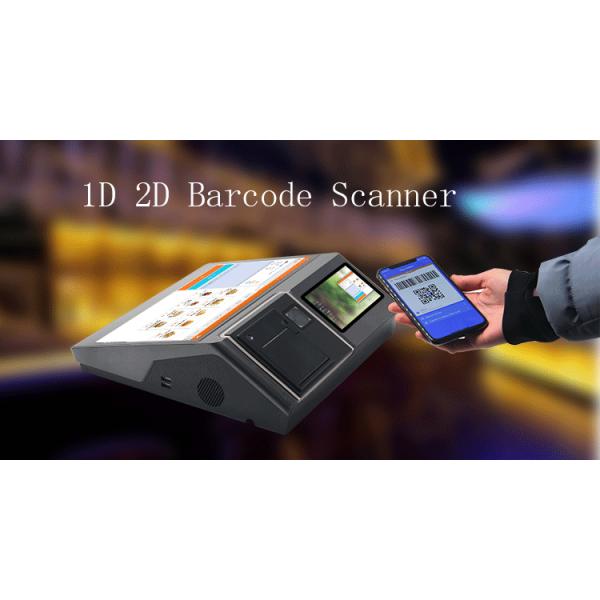 12.5 Inch Android POS Terminal with Built-in Thermal Printer and 2D Barcode Scanner