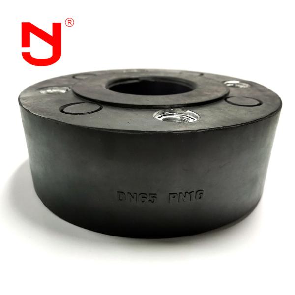 Max 1.6Mpa Pressure Rubber Metal Pipe Connector Vibration Damper With Steel Flange