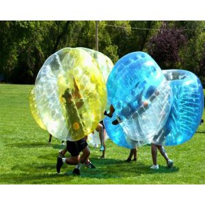 TPU Inflatable Zorb Ball Interactive Bumper Bubble Soccer Football