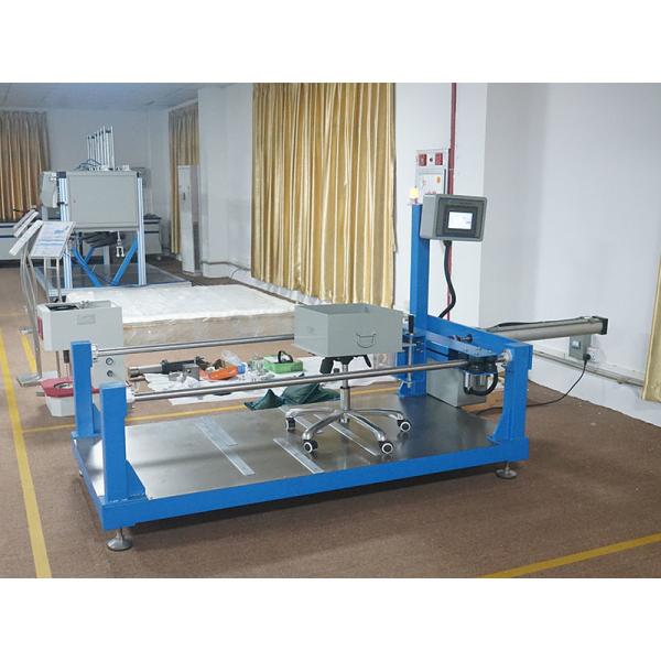 LCD Display Chair Caster / Base Furniture Testing Machines Abrasion Resistance Test Machine