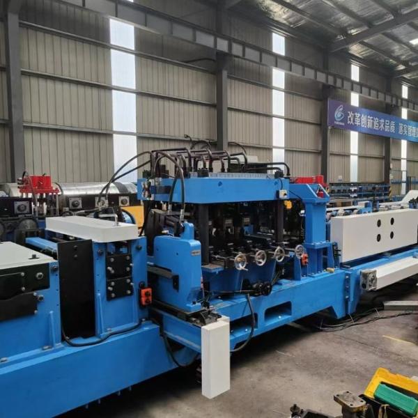 High-speed Fully Automatic Interchangeable CZ Purlin C Channel Z Purlin Roll Forming Machine