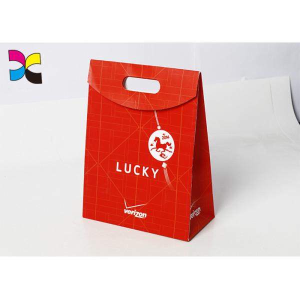 Customised Printed Paper Bags For Garments / Personalised Printed Carrier Bags