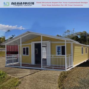 China Luxury Tiny Prefab Modular Container House Expandable Office 20ft 40ft wholesale