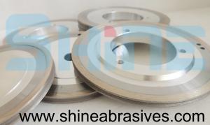 China Metal Bond Diamond Grinding Wheel Round Edge 8mm For Glass on sale