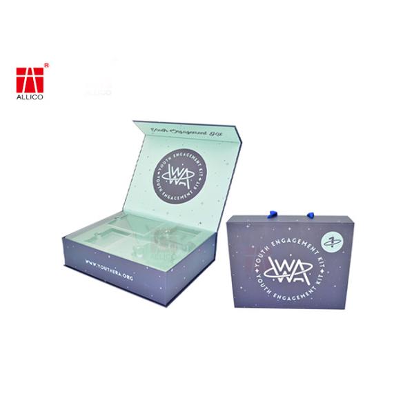 Folding Packaging Cardboard Boxes Magnetic Closure Gift Box Customized