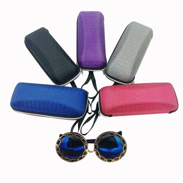 Fashionable Custom Plastic Eyeglasses Case Sunglass Box Unbreakable
